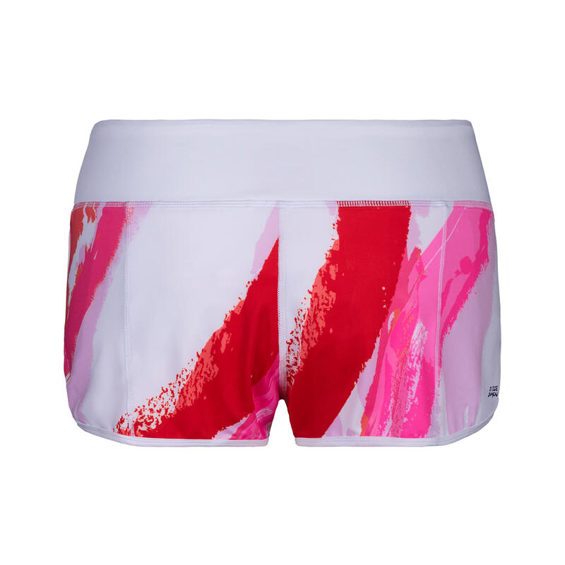 Hulda Tech 2 In 1 Shorts - white/red