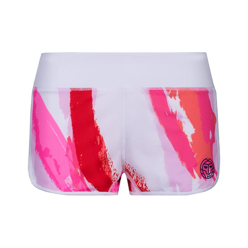 Hulda Tech 2 In 1 Shorts - white/red