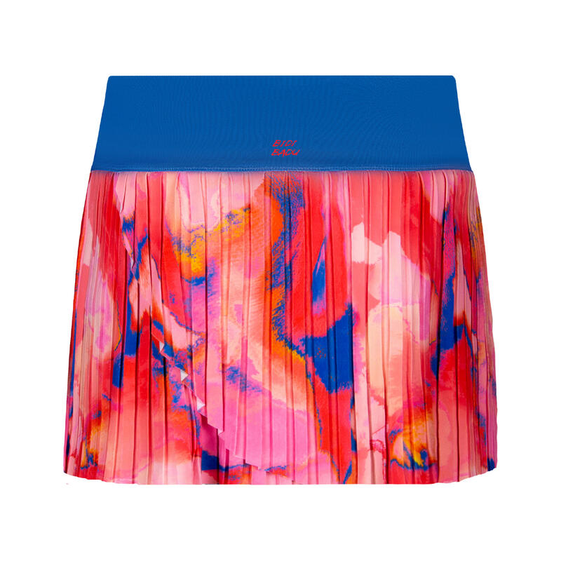 Inaya Tech Plissee Skort - red/ blue