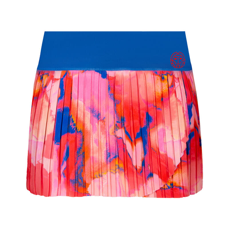 Inaya Tech Plissee Skort - red/ blue