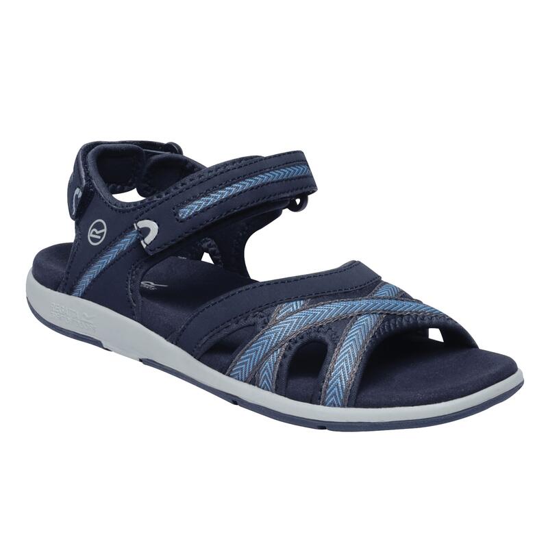 Lady Santa Clara wandelsandalen met riempjes voor dames - Donkerblauw