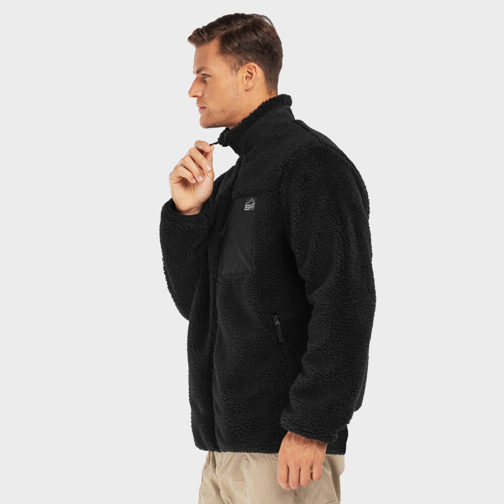 Lifestyle Blackcomb men's sherpa jacket Black