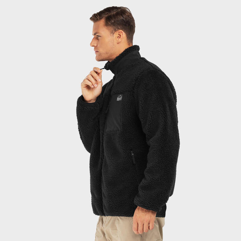 Veste sherpa homme Lifestyle Blackcomb Noir