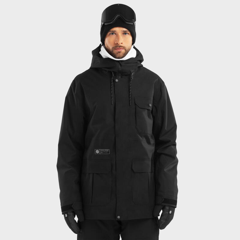 Veste premium Sports d'hiver SIROKO ULTIMATE Pro Edgewood Noir Homme