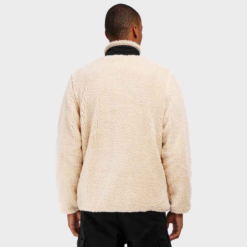 Herren Lifestyle sherpajacke für Levi SIROKO Beige