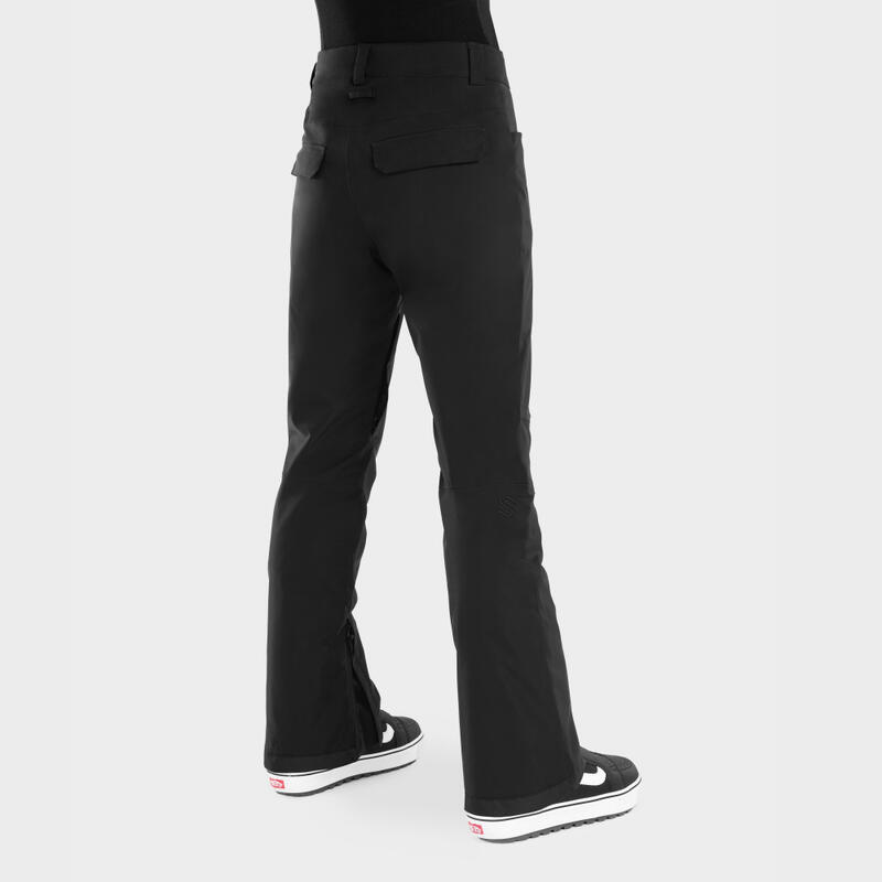 Pantalón premium esquí y nieve SIROKO ULTIMATE Pro Sils Negro Mujer