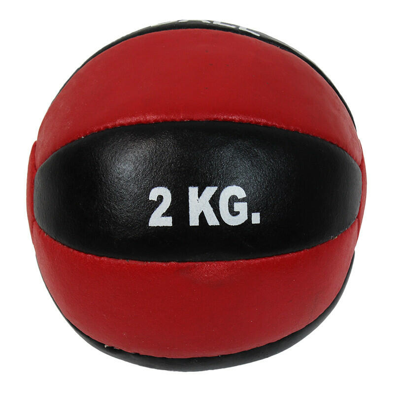 Piłka lekarska Aktivsport 2 kg skórzana