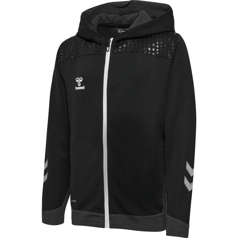 Rits Hoodie Hmllead Amerikaans Voetbal Uniseks Kinderen HUMMEL