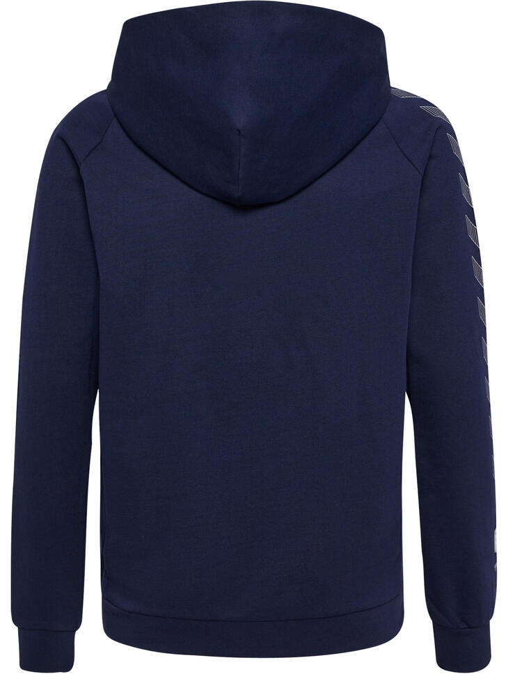 Dziecięca bawełniana bluza z kapturem zapinana na zamek Hummel Move Grid