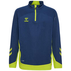 Demie-Fermeture Éclair Zip Sweat-Shirt Hmllead Enfant HUMMEL