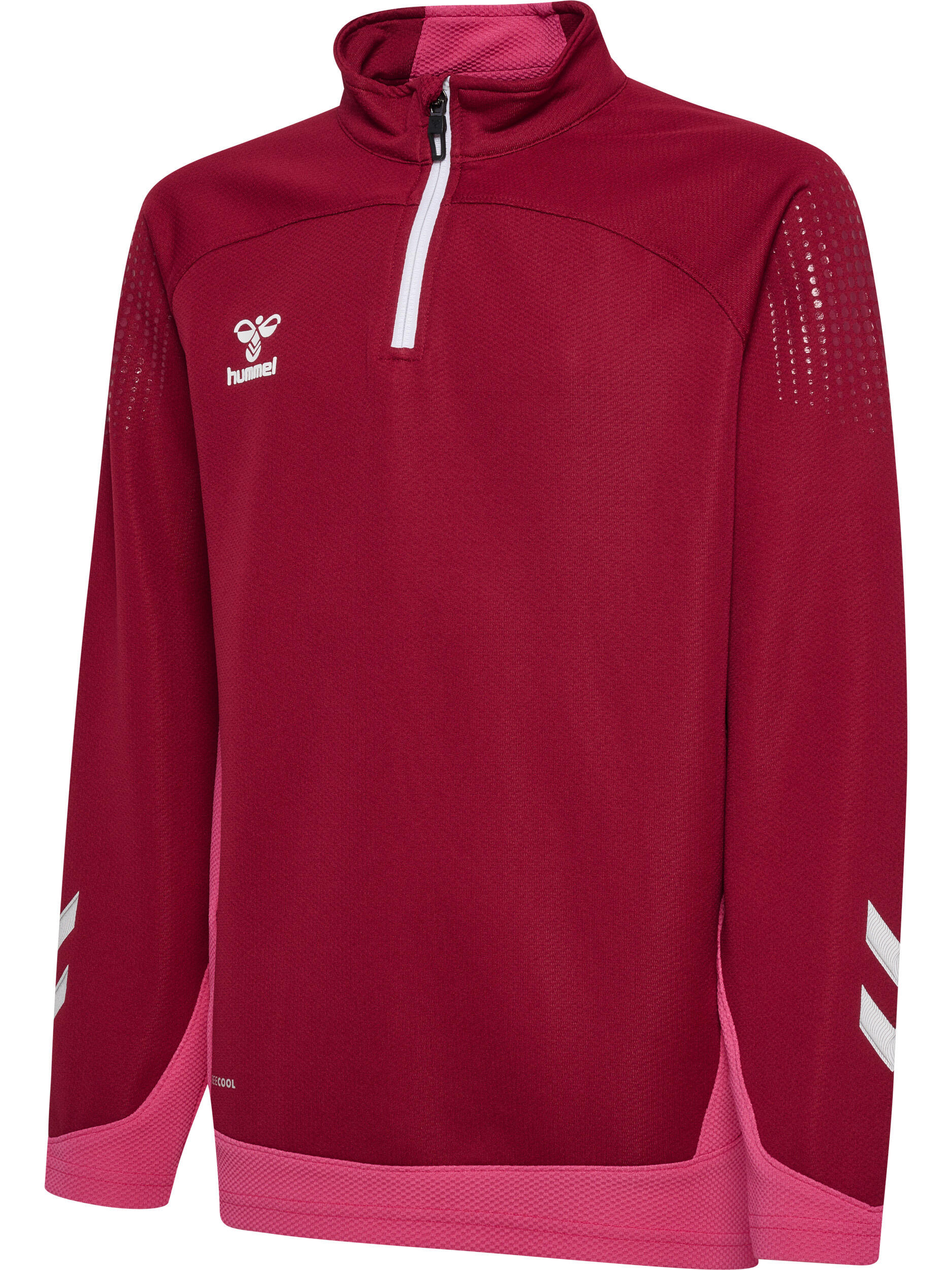 Demie-Fermeture Éclair Zip Sweat-Shirt Hmllead Enfant 4/6