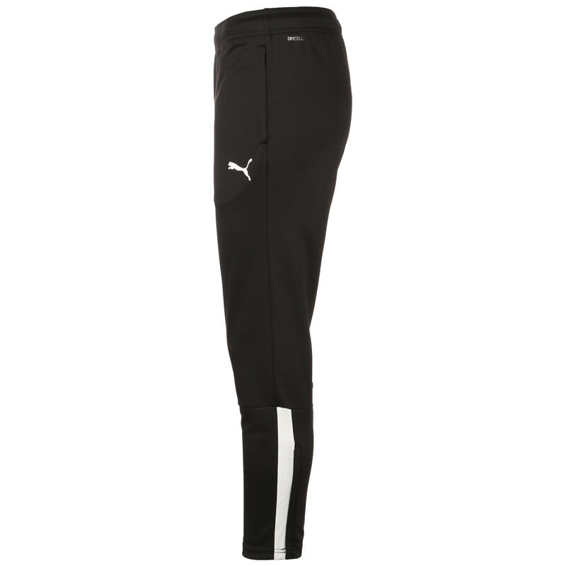 Pantalon d'entraînement de football teamLIGA Femme PUMA Black White