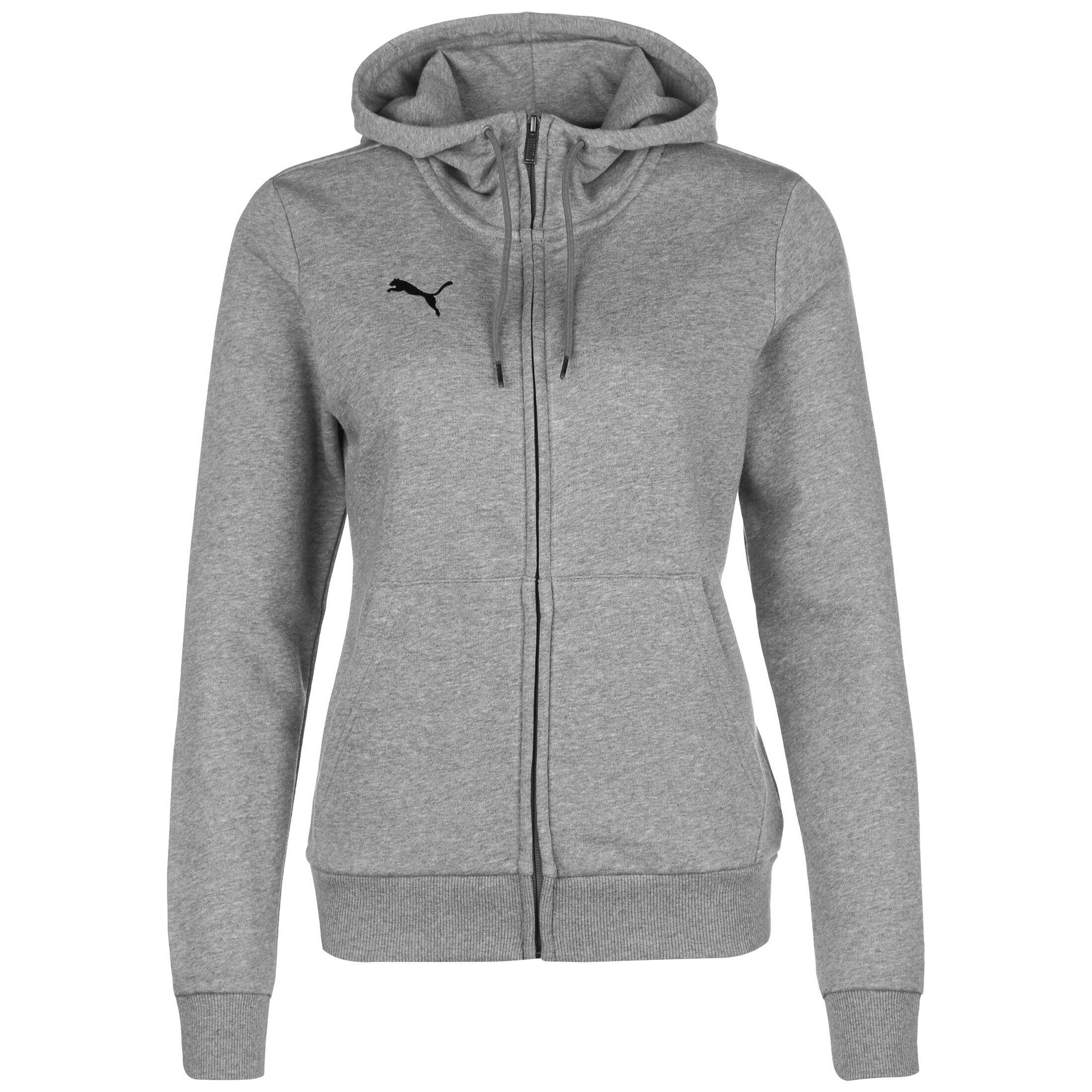 Puma - Sweat À Capuche Teamgoal 23 Casuals Femmes Puma - Veste - Gris|noir - 38 S - Decathlon