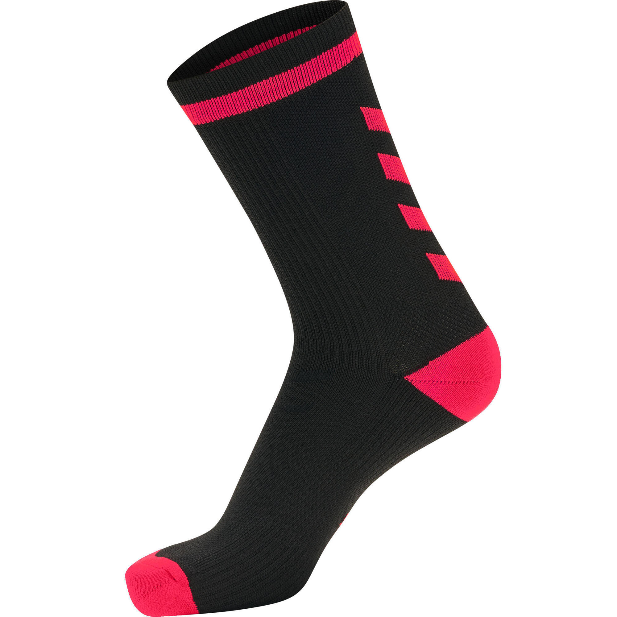 Hummel - Enfiler Low Socken Elite Indoor Multisport Adulte Hummel - Chaussettes - Noir|rose - 31/34 - Decathlon