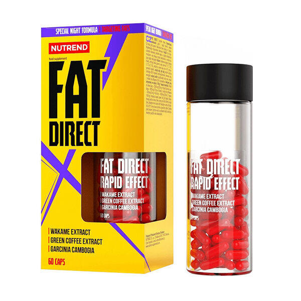 NUTREND Noční spalovač FAT DIRECT, 60 kapslí
