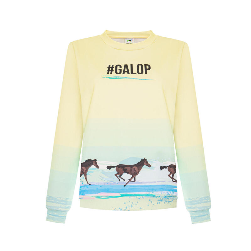 Bluza jeździecka damska GALOP WEAR konie w galopie #Galop