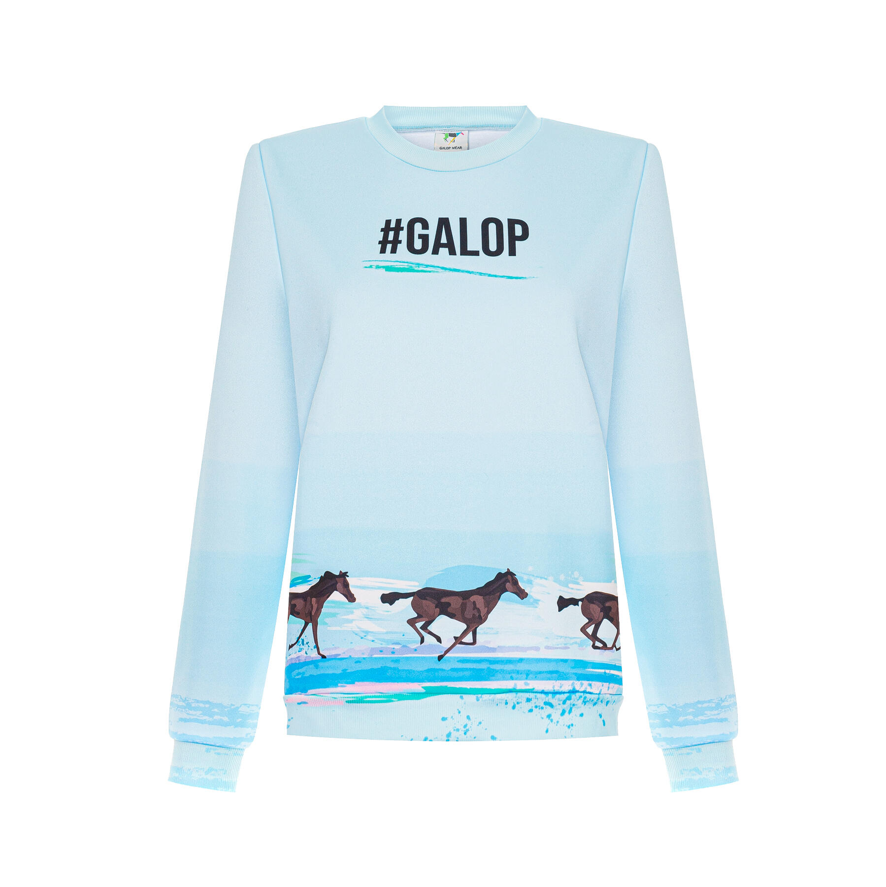 Felpa da equitazione GALOP WEAR cavalli al galoppo 2/7