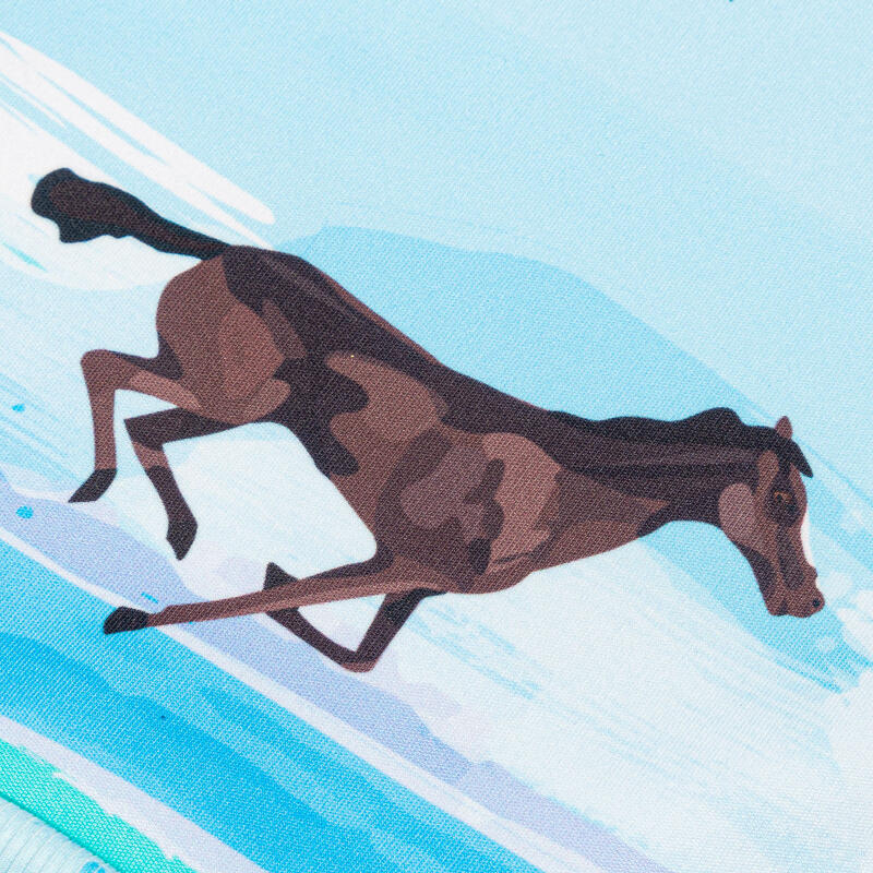 Bluză de echitație Chevaux au galop