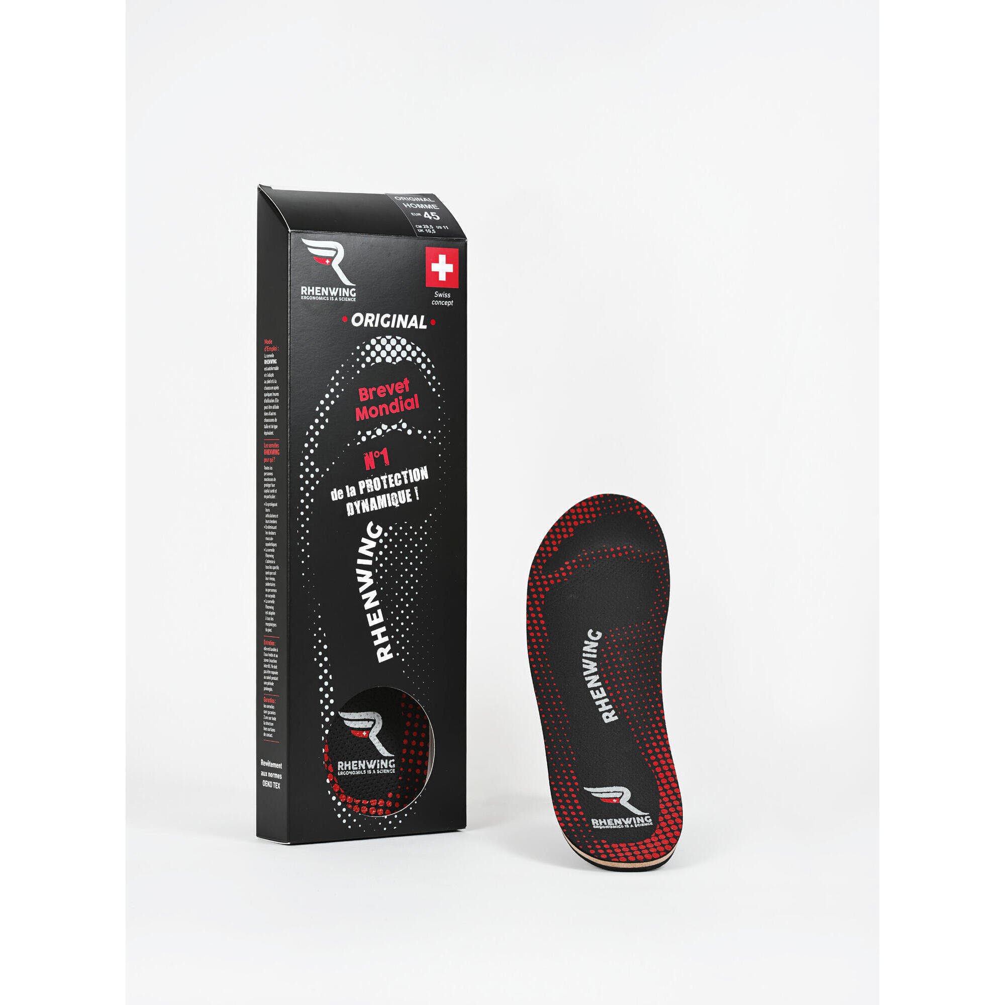 RHENWING Gepatenteerde Comfort Cushioning Binnenzool - Premium multisport voor heren