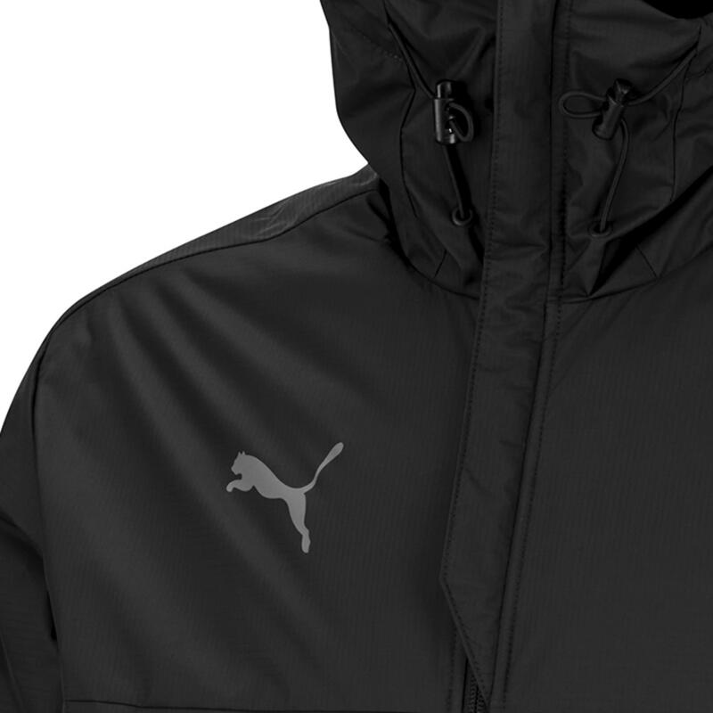 Dzseki Puma Teamfinal Parka Jacket, Fekete, Férfiak