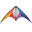 HQ - Calypso II Rainbow - Lenkdrachen, ab 8 Jahren, 59x110cm, flugfertig