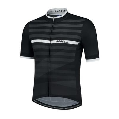 Fietsshirt korte mouwen heren stripe