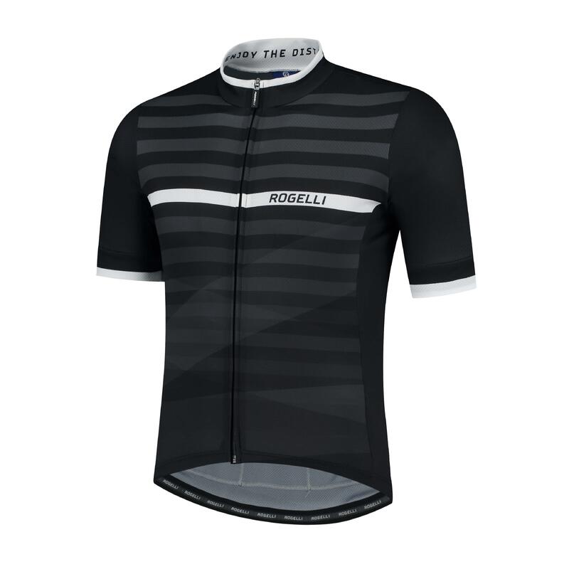 Fietsshirt Korte Mouwen Heren- Stripe