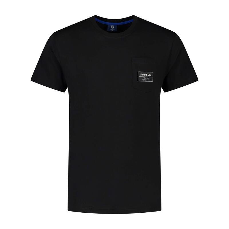 Sportshirt Korte Mouwen Heren Pocket TShirt