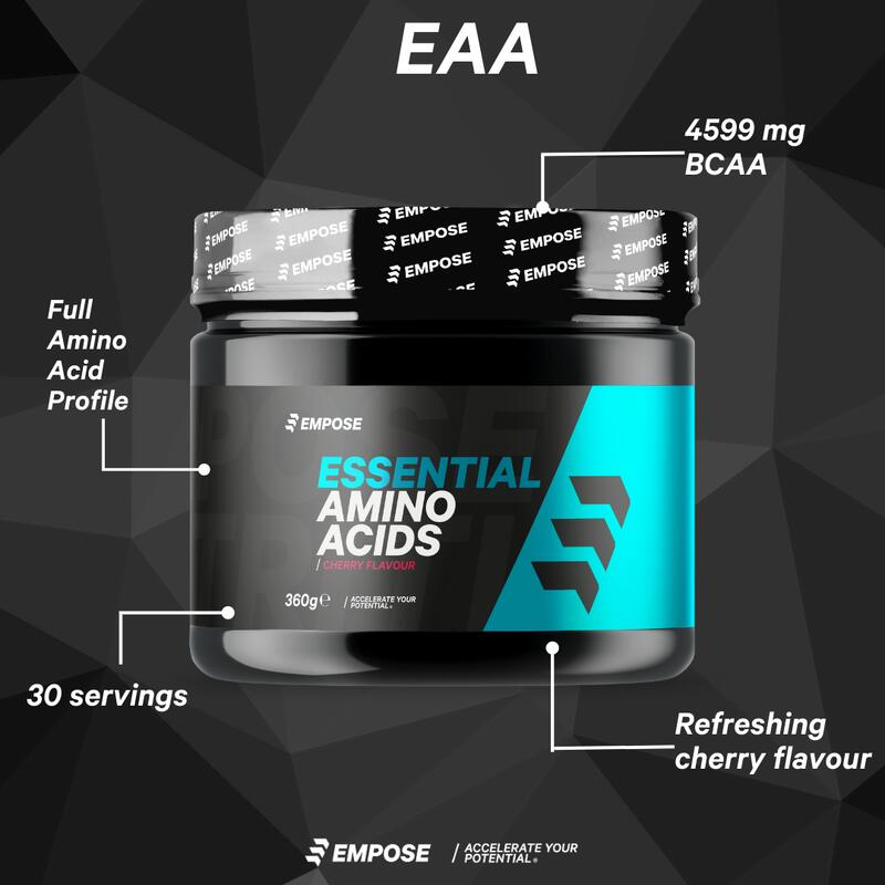 EAA - Acides aminés - 360 gr - Cerise