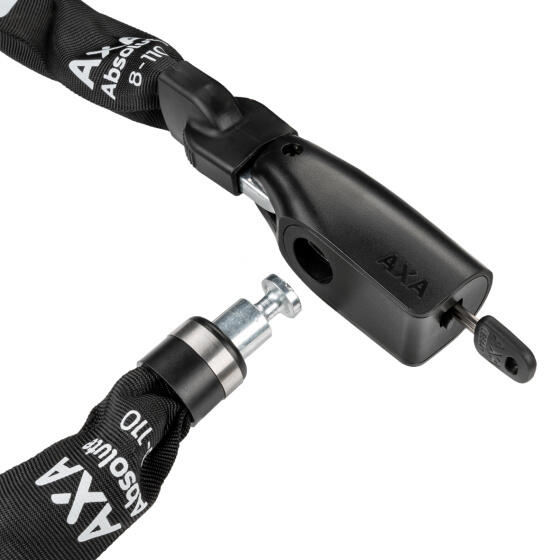 Blocco catena con chiave, alto livello di protezione per biciclette elettriche,