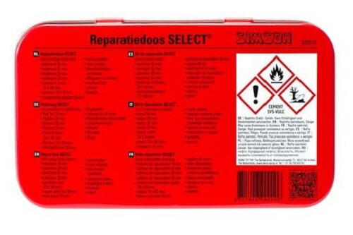 Boîte de réparation Sélectionnez 125 cm en aluminium blanc rouge 23 pièces 4/5