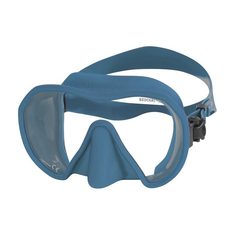 MAXLUX S Unisex Low Volume Diving Mask - Turquoise blue