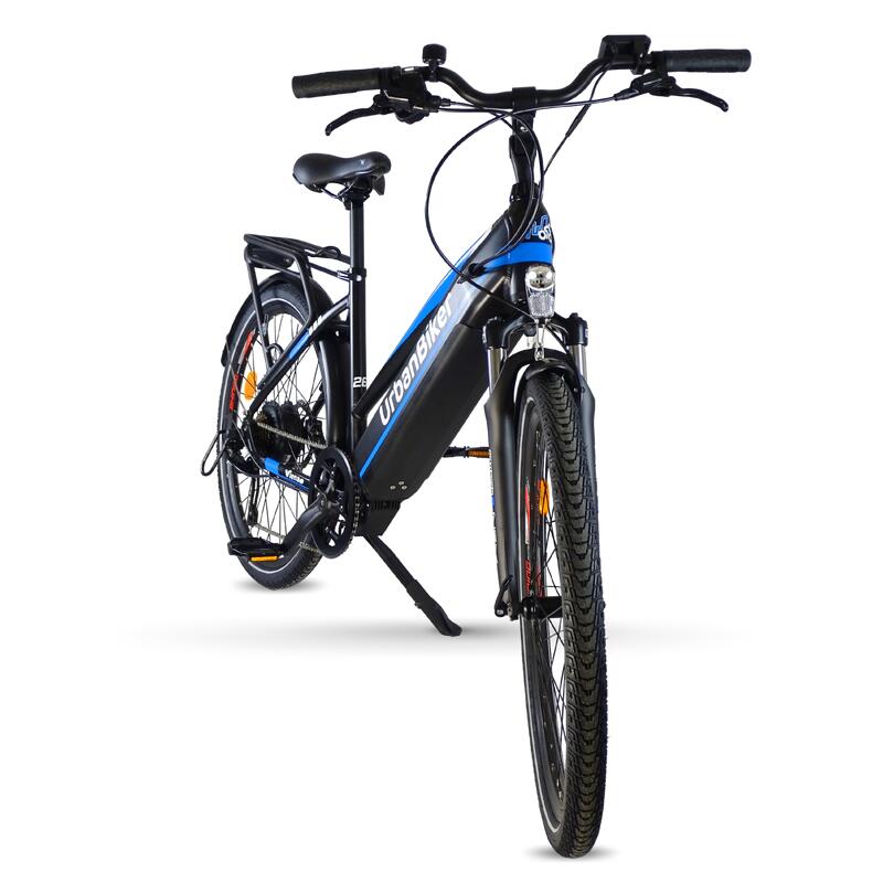 Vélo Électrique Urbanbiker  VTC Viena 23 bleu, Roues 26",960WH(48v 20Ah)