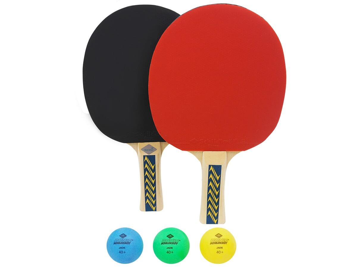 Donic-Schildkröt Tischtennisschläger Set mit 3 Bällen 2/8