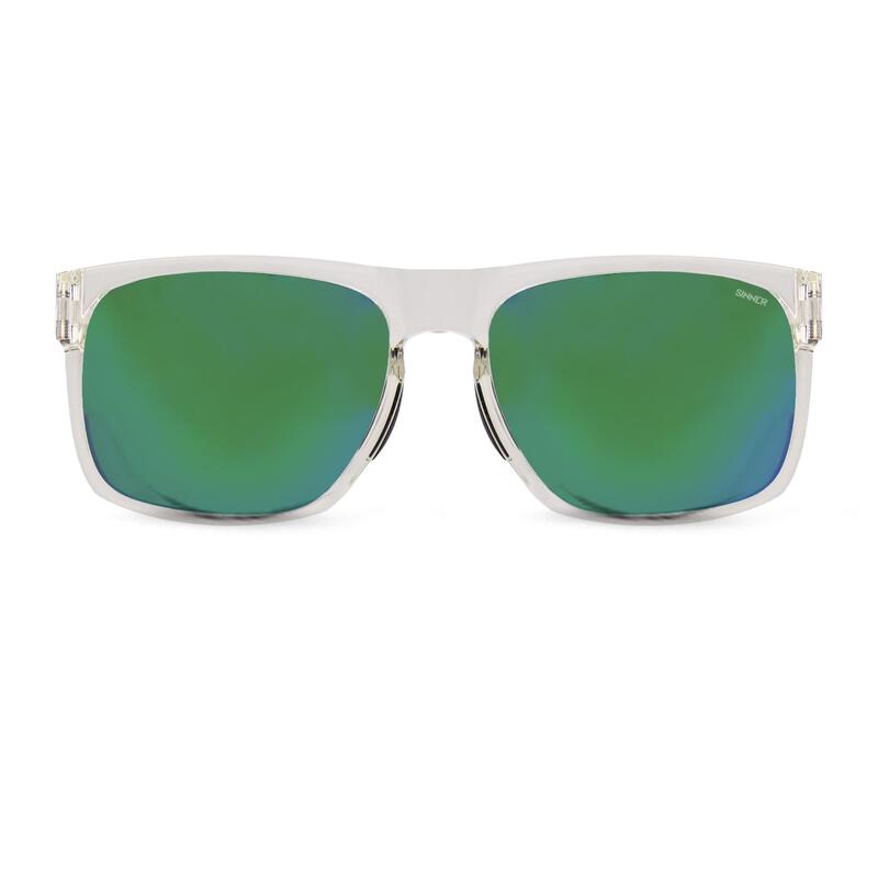 Ochelari de Soare Sinner Spike, Alb Transparent, Unisex