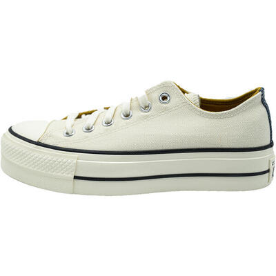 Sneakers converse chuck taylor all star lift ox. wit. dames