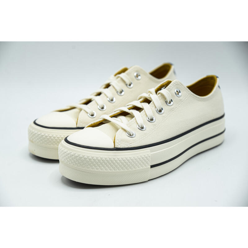 Tenisi femei Converse Chuck Taylor All Star Lift OX, Alb