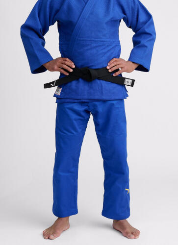 Pantaloni Ippon Gear Judo Albastri IJF