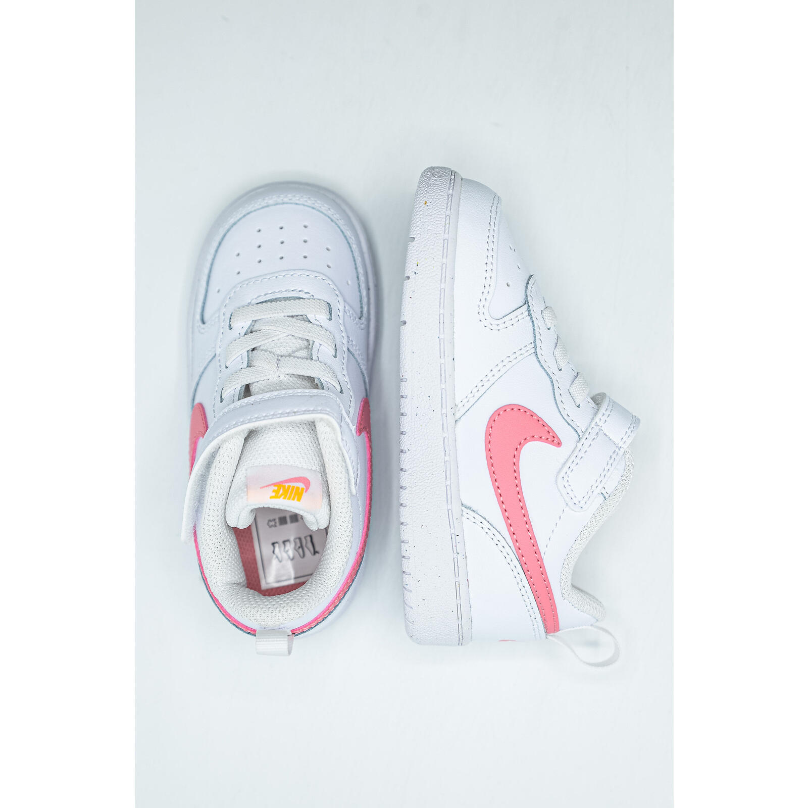 Baskets Nike Court Borough Low 2, Blanc, Enfants 2/5