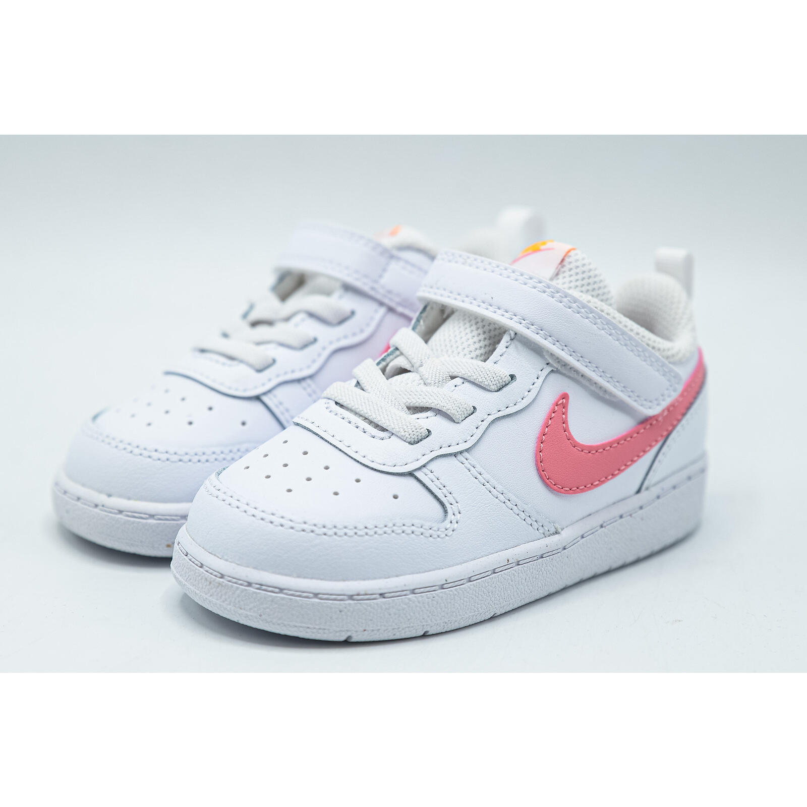 Baskets Nike Court Borough Low 2, Blanc, Enfants 3/5