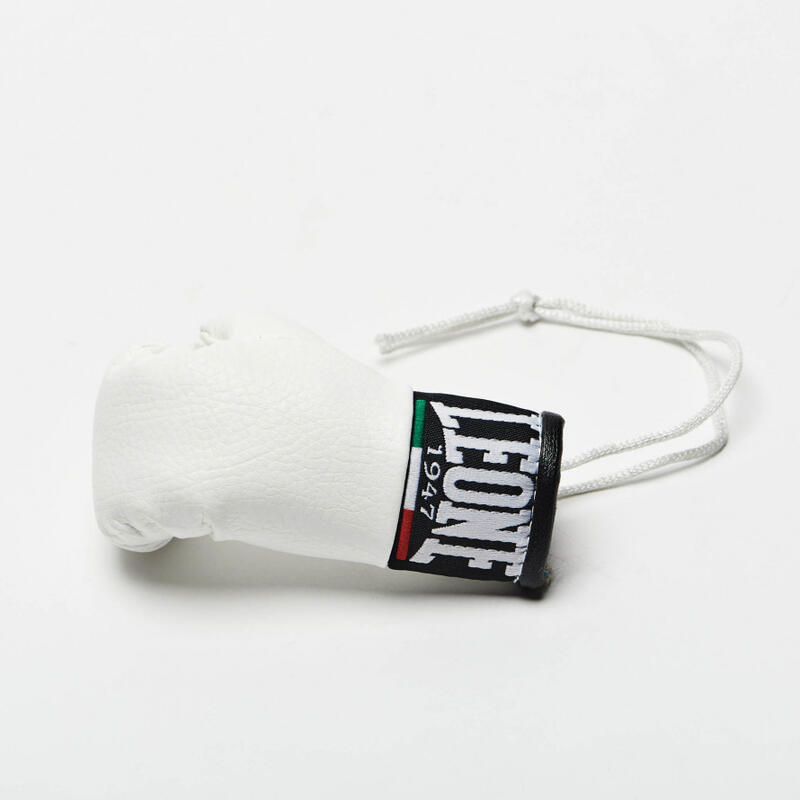 Breloc Manusi Box Leone Albe
