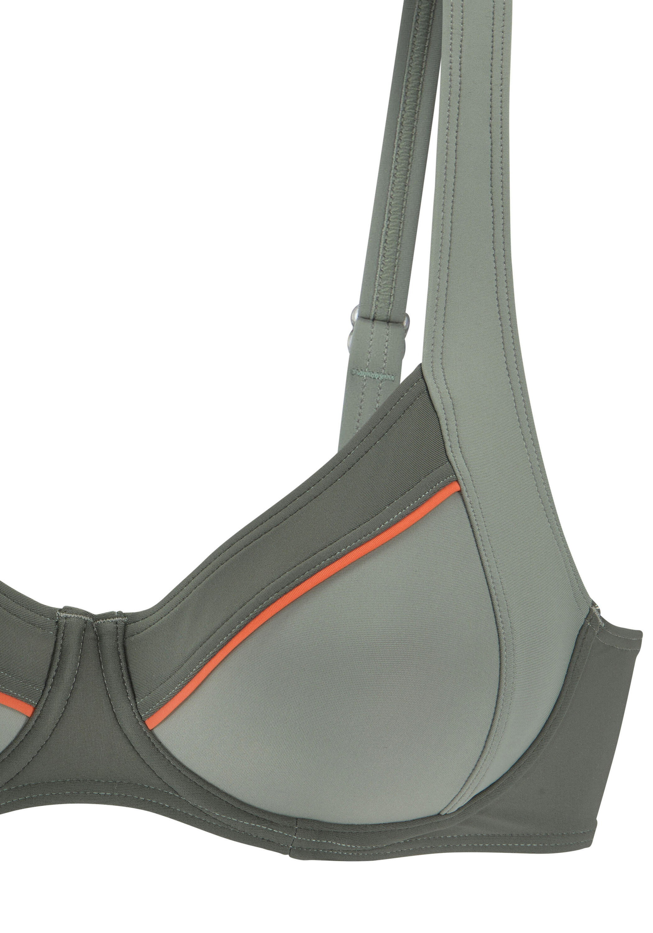 Damen Bügel-Bikini-Top 3/4