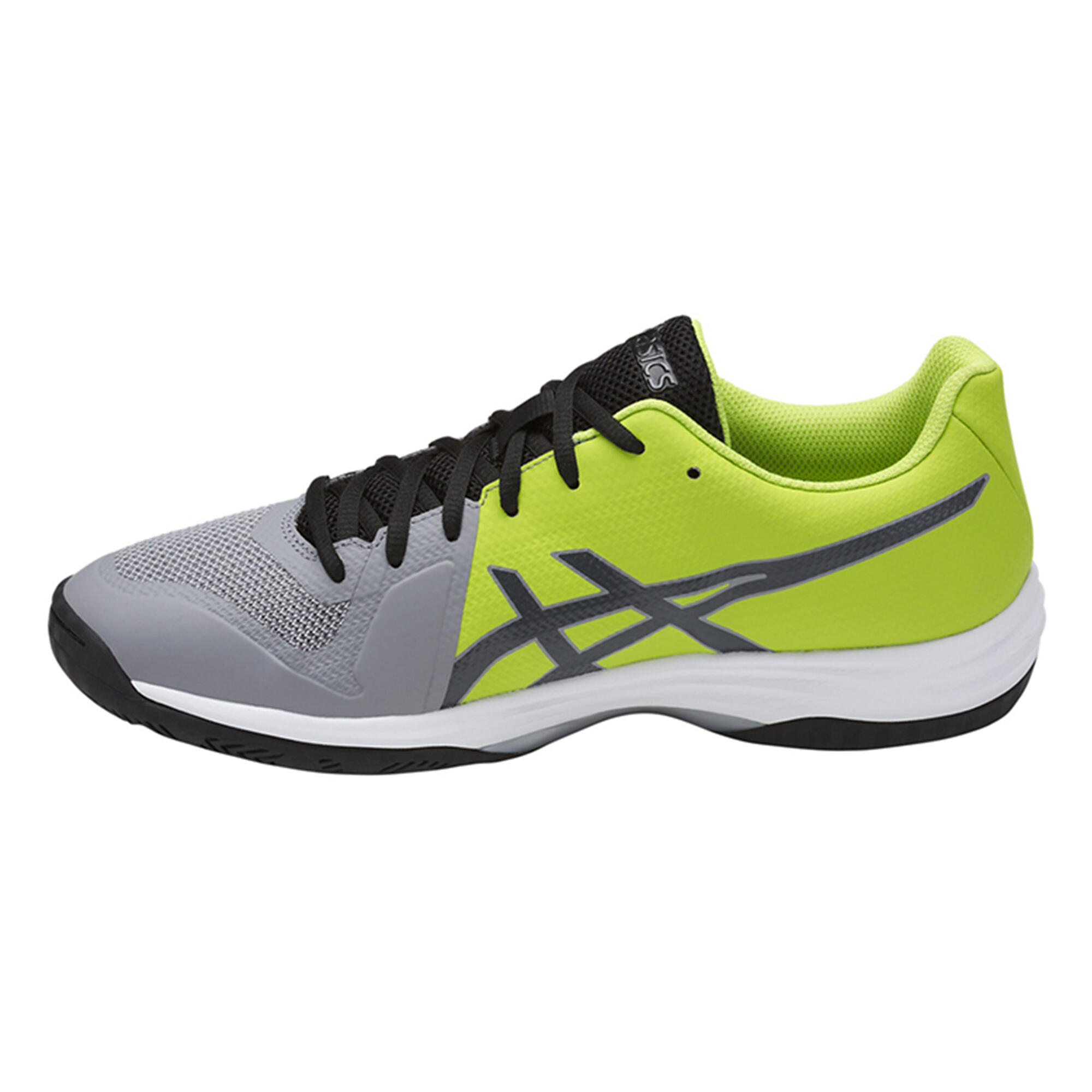 Asics Gel-Tactic Mens Grey/Green Trainers 7/7