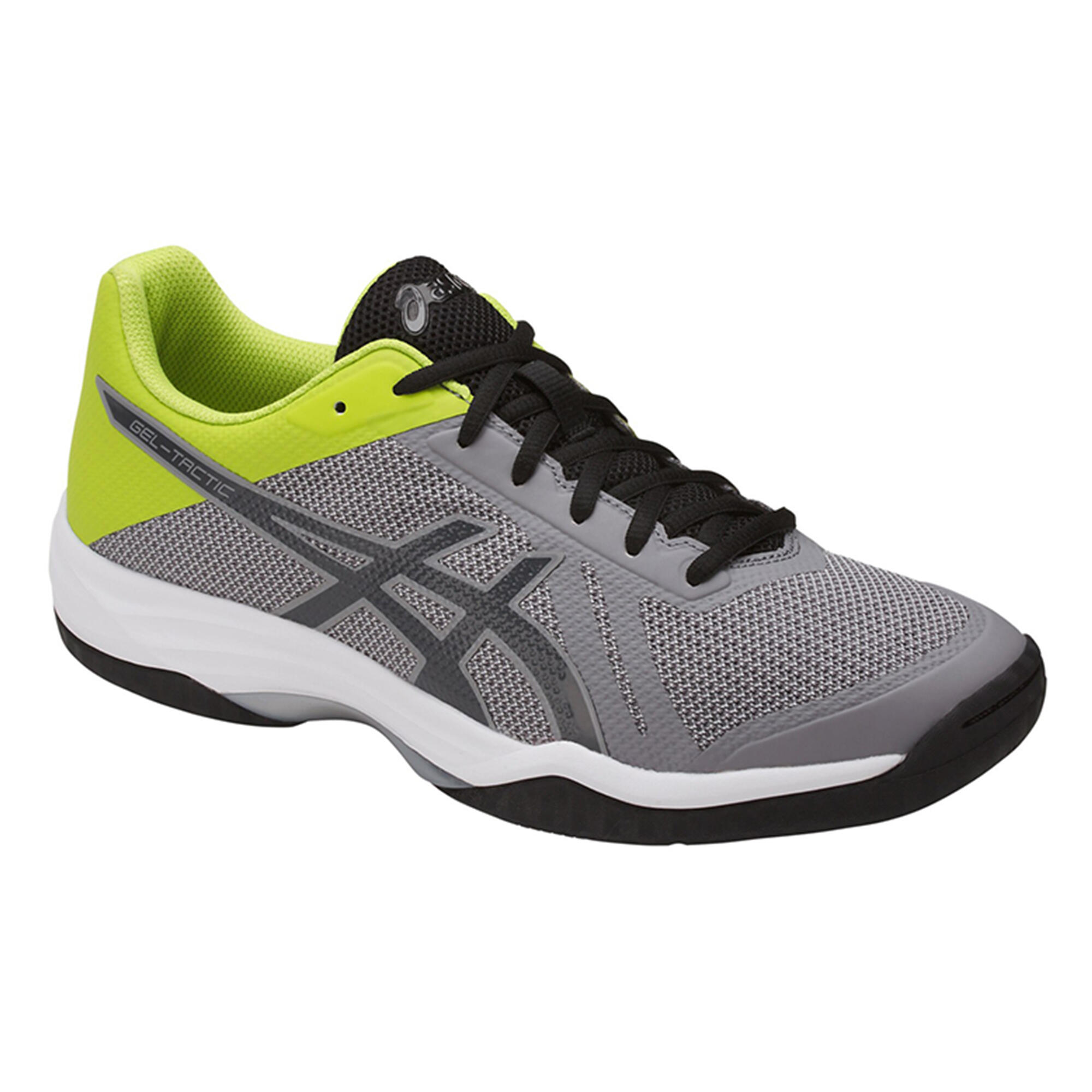 Asics Gel-Tactic Mens Grey/Green Trainers 6/7