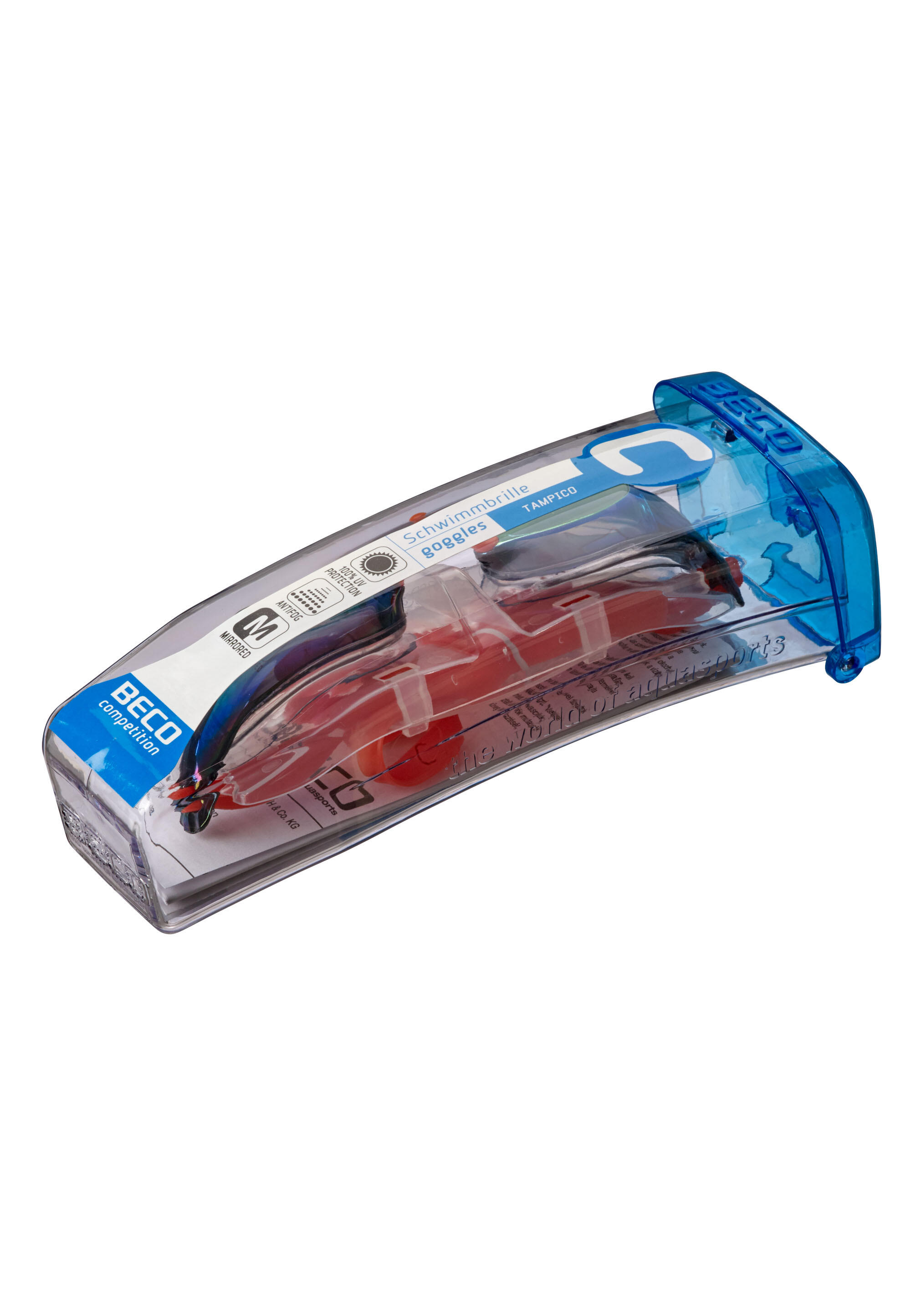 Beco Tampico Swimming Goggles | Red** 3/5