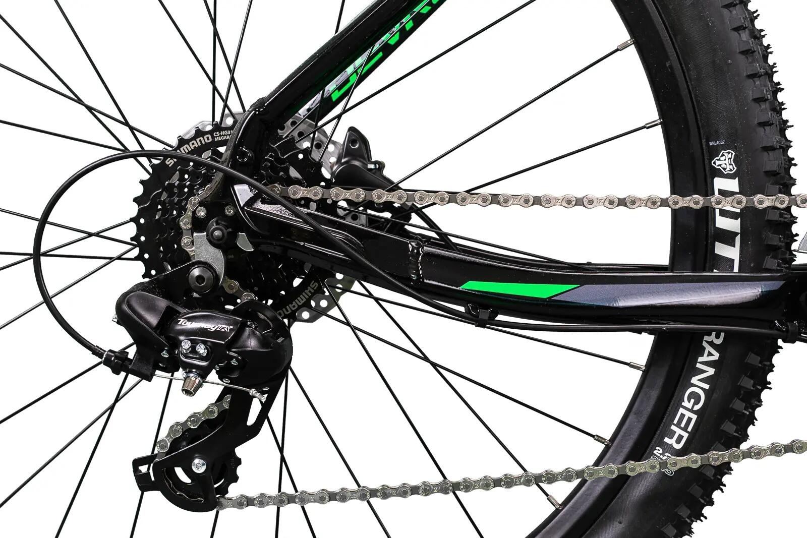 Bicicleta Mtb Devron 2023 RM1.7 - 27.5 Inch, L, Negru-Verde 6/6