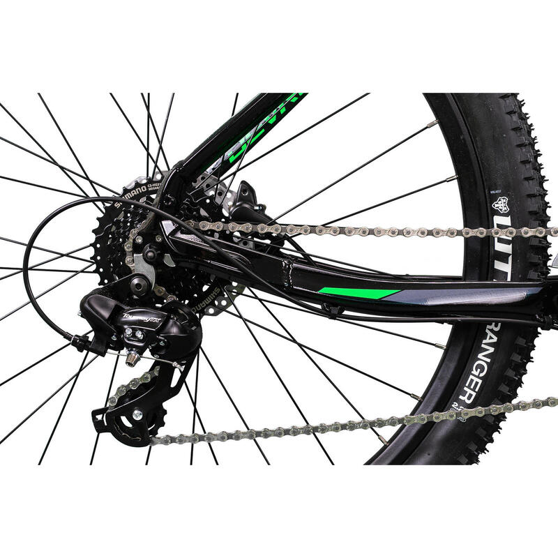 Bicicleta Mtb Devron 2023 RM1.7 - 27.5 Inch, L, Negru-Verde