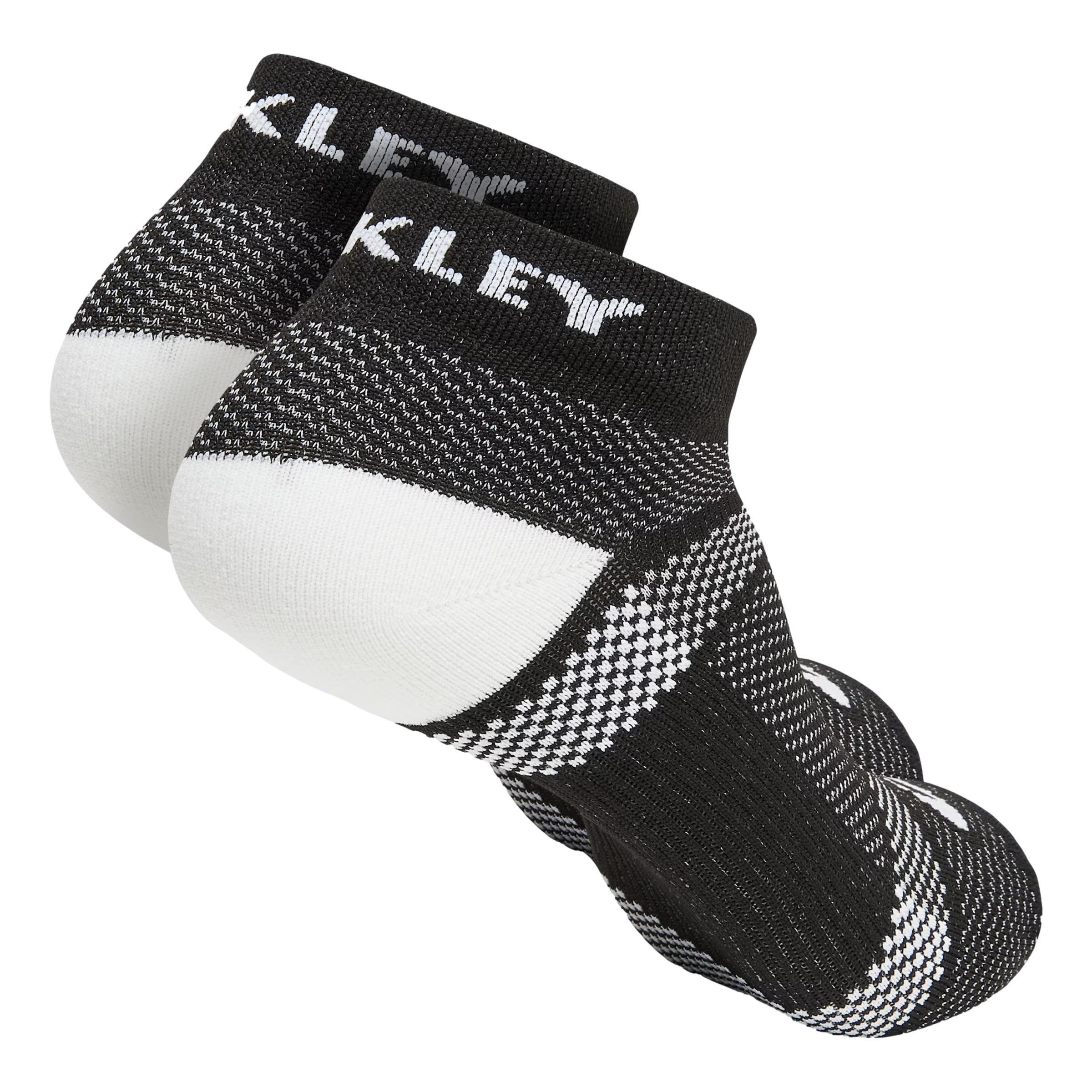 Oakley RIBBED ELLIPSE SHORT SOCKS - Blackout 2/4