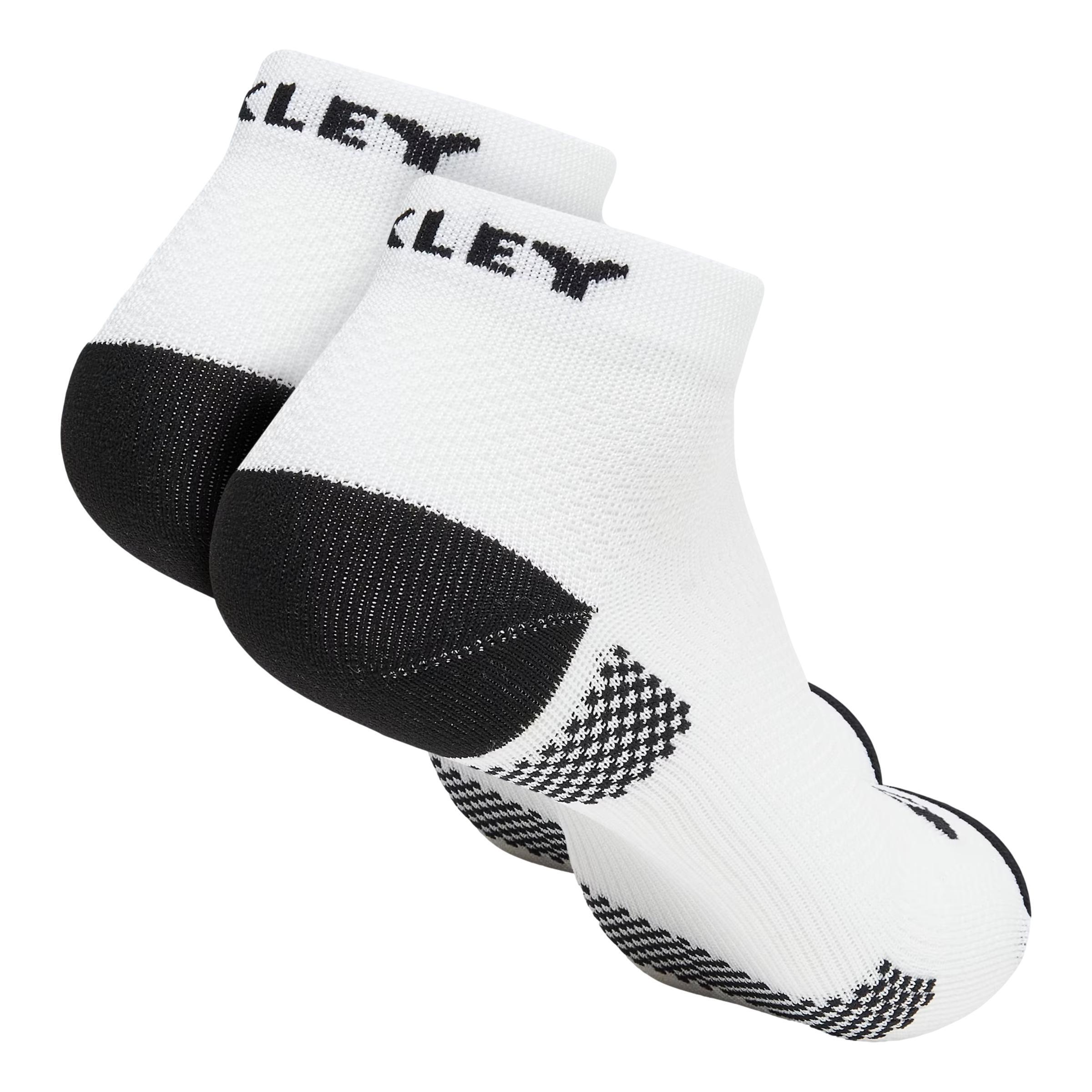 Oakley RIBBED ELLIPSE SHORT SOCKS - White 2/4
