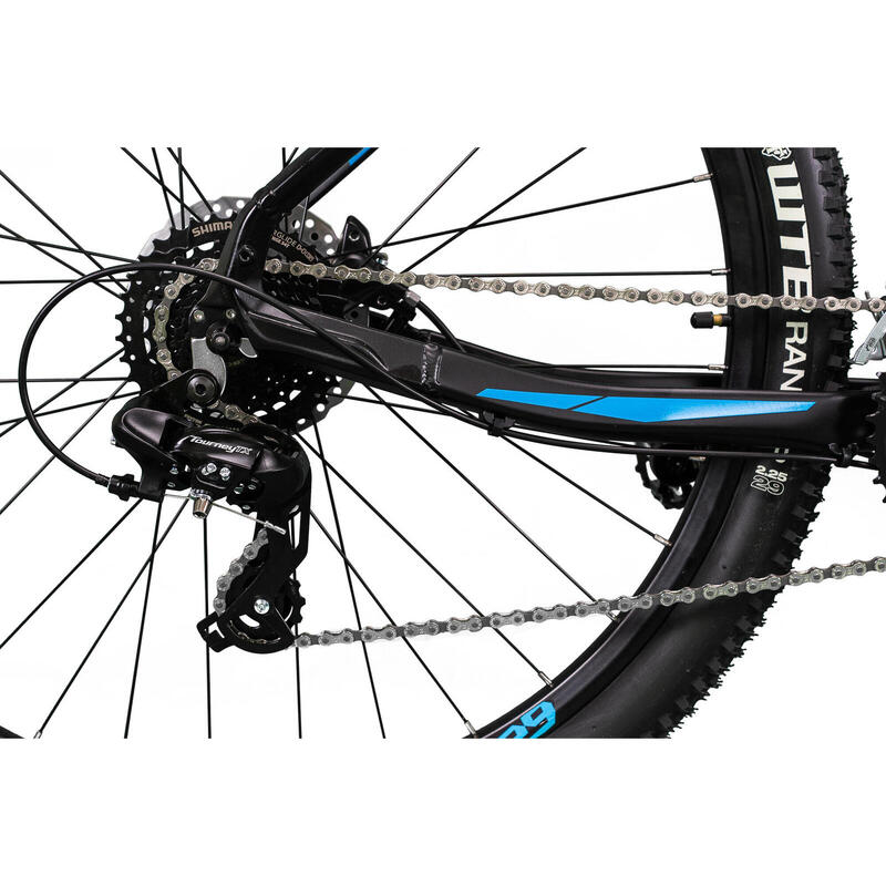 Bicicleta Mtb Devron Riddle 2023 RM1.9 - 29 Inch, M, Negru-Albastru